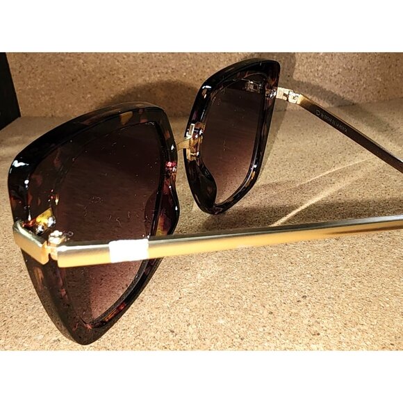 Oscar De La Renta Oversized Sunglasses Mod # 1343 515 Multicolored Gold Nice main image 4